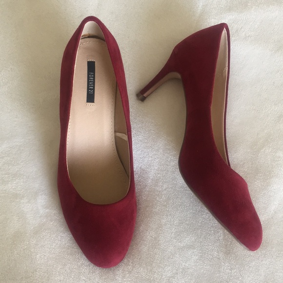 Forever 21 Red Heels - Picture 1 of 2